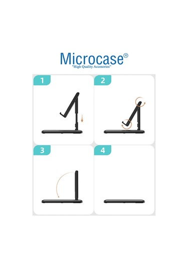 Katlanabilir Açı Ayarlı Telefon Tablet Tutucu Stand-  AL3489