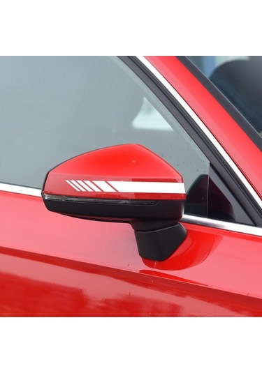 Novahub Adet Evrensel Beyaz Araba Şerit Tavan Kaput Çıkartma Tüm Arabalar İçin Pvc