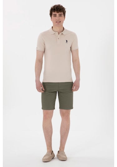 U.s. Polo Assn. Erkek Şort 2098522 Beyaz