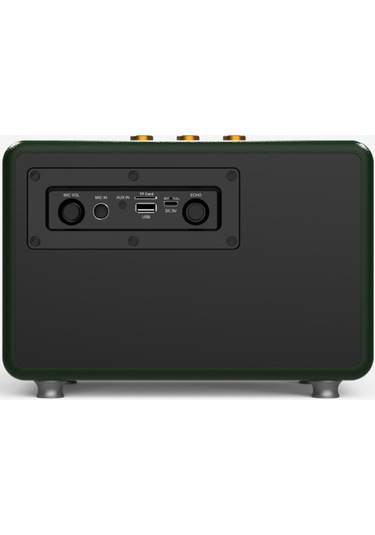 Linktech M407 Çift Mikrofonlu 50w Retro Bluetooth Radyo Hoparlör