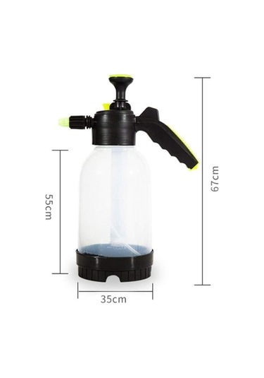 Ollevra 2 Başlıklı Oto Köpük Su Püskürtme Ve Bitki Bakım Sulama Aleti 2 Litre Oto Yıkama Spreyi