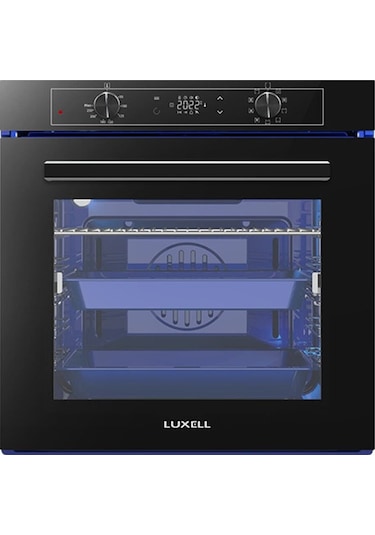 Luxell Platınıum A68-SGF3DDT Fırın + OC88 + DA6-835 Ankastre Set Sıyah