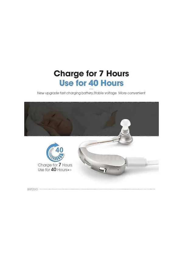 Hongboboutique 360-degree Dual-ear Function, Reduced Power Consumption, Amplifier, Adjustable Volume Booster, Rotation. 01