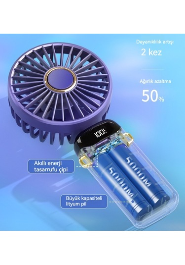Eternal Luck N15 El USB Mini Taşınabilir Katlanır Küçük Fan