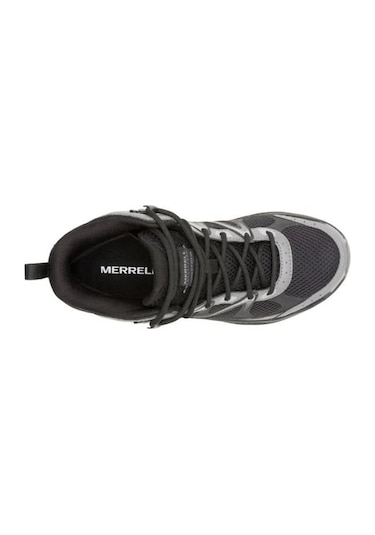 Merrell Tempo Exp Mıd Wp J038275 Black/charcoal Su Geçirmez Erkek Bot Siyah