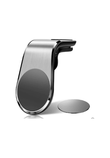 Manyetik Mıknatıslı Havalandırma Araç Telefon Tutucu L Tipi (447294564)