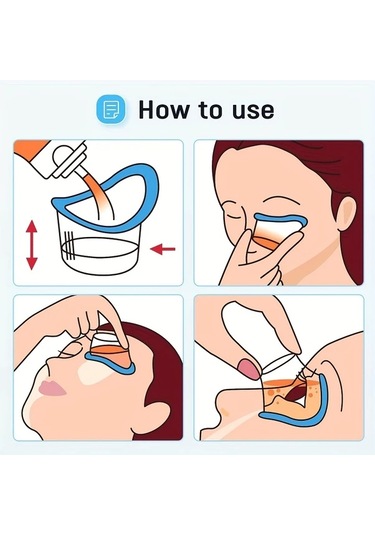 Willowhaven Random Renk 2 Adet Göz Yıkama Kabı 1 Adet Saklama Kutusu Sol Sağ Göz Ayrımı Pembe Mavi Yeniden Kullanılabilir Göz Bakımı