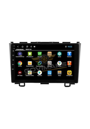 Honda Crv 2007-2012 8 Gb Ram 128 Gb Hafıza Androıd Multımedıa Teyp