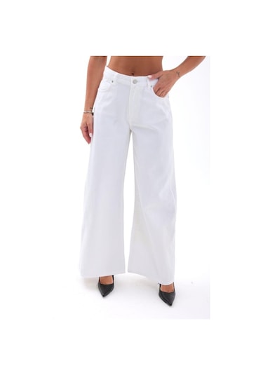 Ahes Shopping 7471 Pantolon-beyaz Beyaz