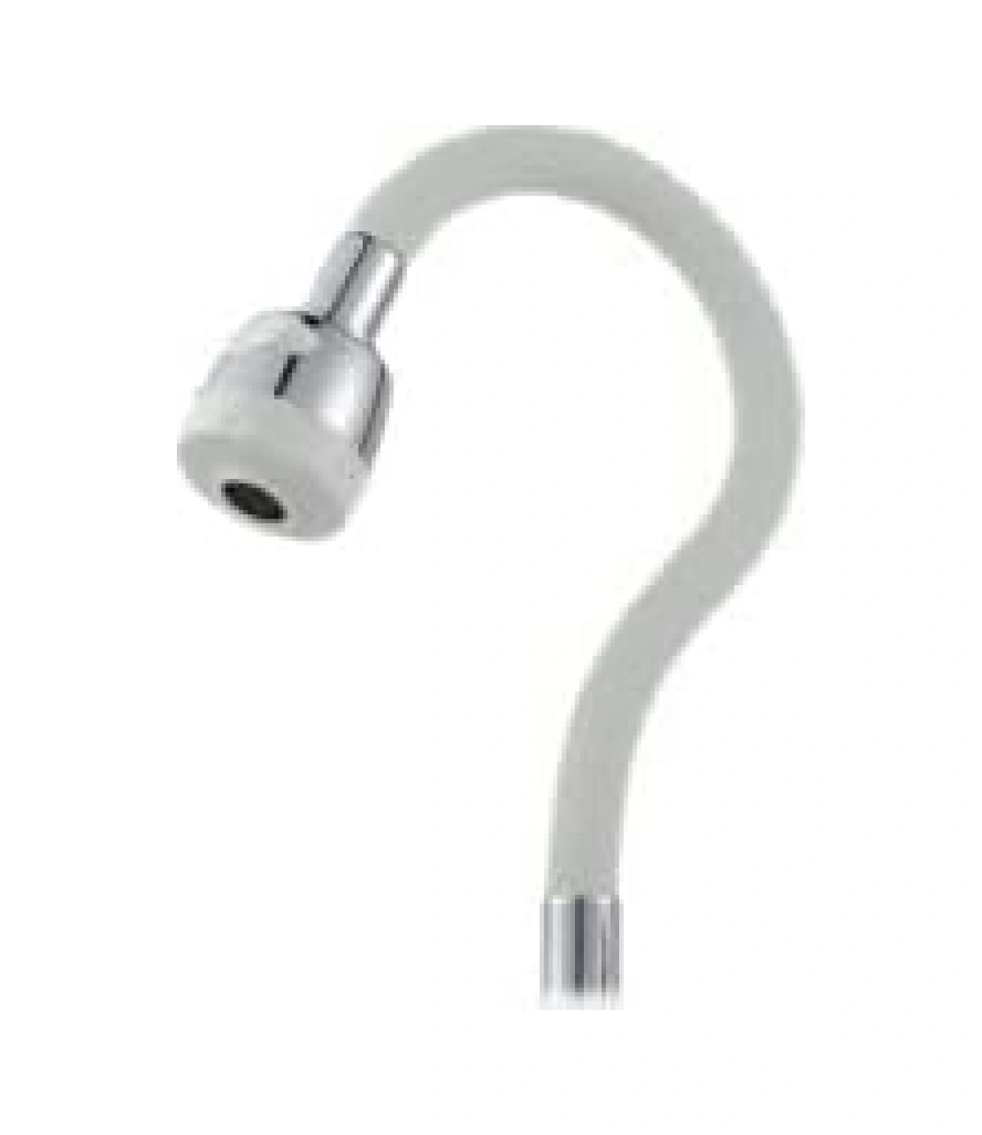 Renkli Silikonlu Oynar Başlıklı 2 Fonksiyonlu Spiral Musluk Başlığı - Beyaz 4915 Çok Renkli