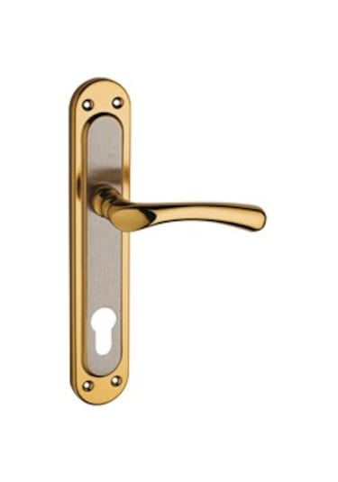 Albifirin Saten Kapı Kolu Oda - Wc - Yale Kapı Kolları (453602503)