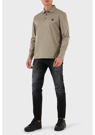 Boss Erkek Polo Yaka Sweat 50523917 245 Haki Haki Boss Erkek Polo Yaka Sweat 50523917 245 Haki Haki