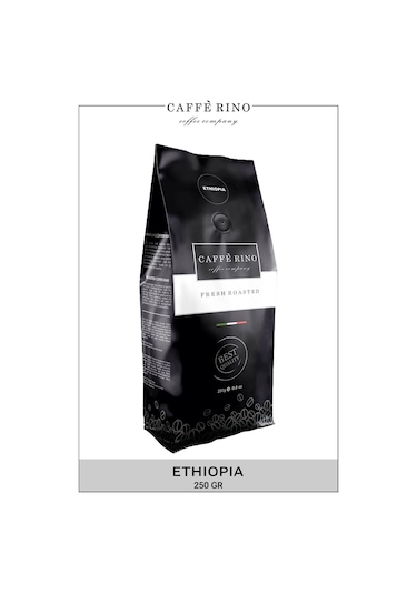 Caffe Rino Ethiopia Öğütülmüş Espresso Kahve 250 G