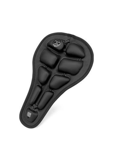 Novahub 3d Hava Bisiklet Koltuğu Yastığı Nefes Alabilir Şişirilebilir Bisiklet Yastık Kapağı Su Geçirmez Bisiklet Sele Kapağı Dar Koltuklar İçin Siyah, Küçük Koltuklar İçin Siyah