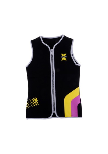 Suntek Kadın's 3mm Ön Zip Kolsuz Dalış Elbisesi Ceketi