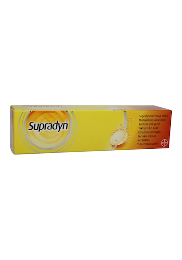 Supradyn 15 Eff Tb. Koenzım Q10