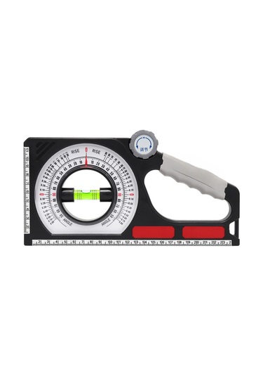 Hangfox Cassilo Profesyonel Manyetik Eğim Ölçer, İnşaat Ve Mühendislik İçin Kesin Açı Ve Eğim Ölçimi, Siyah Dayanıklı Ve Kullanımı Kolay