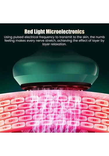 Willowhaven 12 Seviyeli Elektrikli Çukurluğu Vakum Masajı Guasha Anti Selülit Ds-a12 Green Çok Renkli Çok Renkli