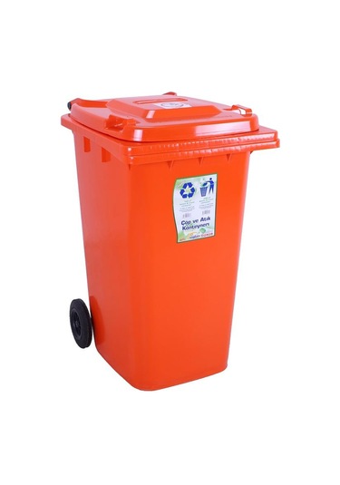 Sağlam Plastik Çöp Ve Atık Konteyneri 240 Lt Tekerlekli Diğer
