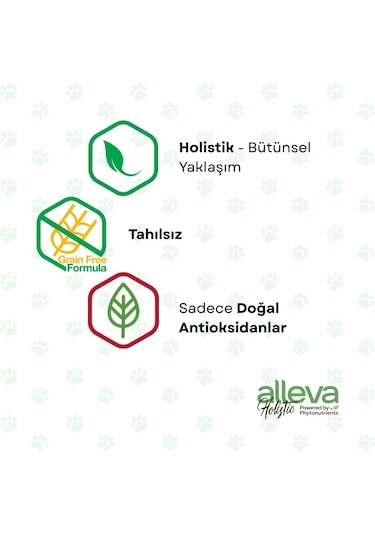 Alleva Holistik Tavuk & Ördek Tahılsız Yetişkin & Kısırlaştırılmış Kedi Maması 400 G