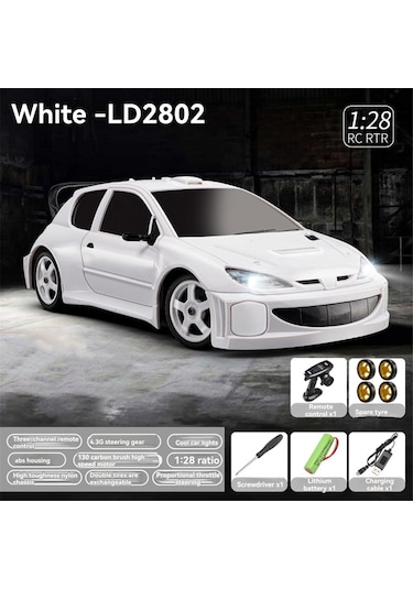 Rc Araba Ldrc Ld2802 1/28 4wd Rc Drift Araba 2.4g Oyuncak Çocuklar İçin