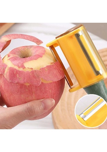 Tineke Meyve Sebze Soyacağı Kabuk Toplayıcı Pratik Jülien Soyuc Çok Renkli