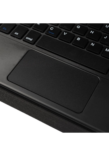 Mobilteam Galaxy Tab A9 Plus Uyumlu Border Keyboard Bluetooh Bağlantılı Standlı Klavye Tablet Kılıfı