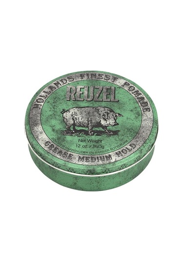 Reuzel Green Pomade Grease Kalın Telli ve Kıvırcık Saçlar İçin Şekillendirici Wax 340 G
