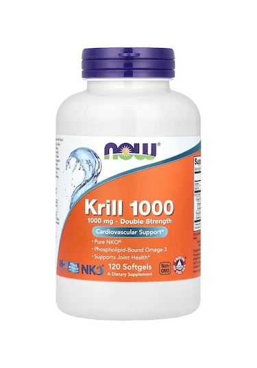 Now Foods Krill Oil Omegas & Fish Oils Epa Dha 1000 120 Softgels