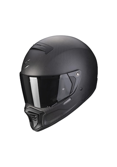 Scorpion Exo Hx1 Carbon Se Retro Motosiklet Kaskı Mat Siyah