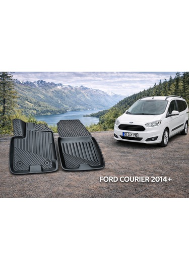 Ford Courier Panelan 2014-2023 3D Oto Paspas