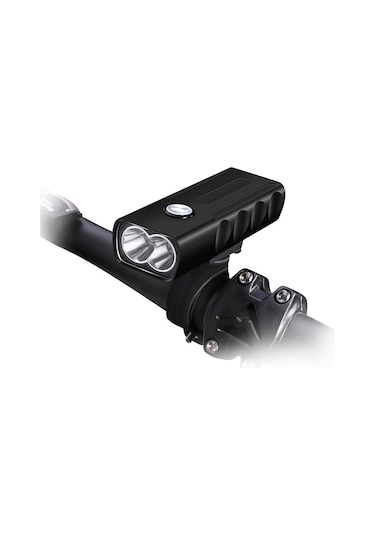 Reidan Bisiklet Ön Far 1000 Lümen Usb Şarjlı Powerbnakli Far Siyah