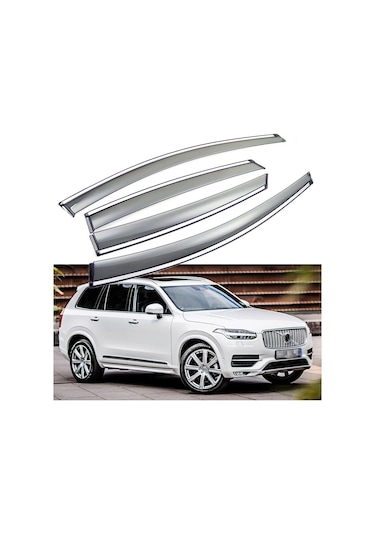 Xc90 2015+ Kromlu Cam Rüzgarlığı İthal