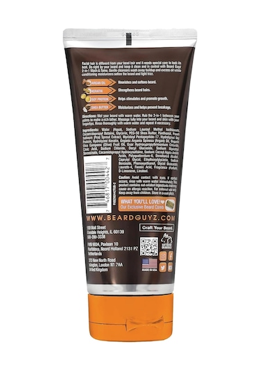 Beard Guyz Sakal için 2'si 1 Arada Şampuan 200 ML