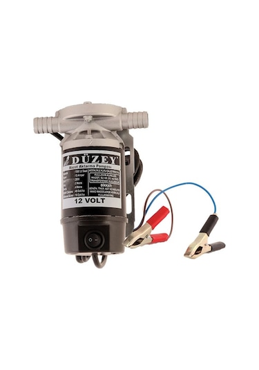 Düzey 12 Volt Diştan Çekme Sivi Transfer Pompasi & Dijital Sayaçl