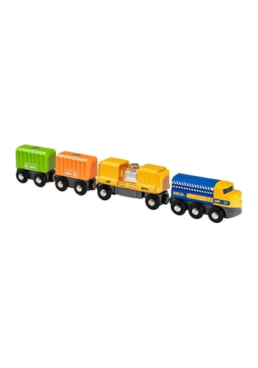 Brio World 3 Vagonlu Kargo Treni 33982