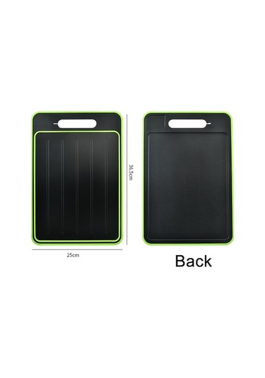 Dancemonkey Çok Fonksiyonlu Çift Taraflı Kesme Tahtası Gri , Pratik Tasarım Gri