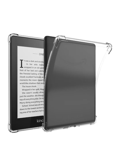 Amazon Kindle 12.nesil 7 Paperwhite E Kitap Okuyucu Şeffaf Kılıf