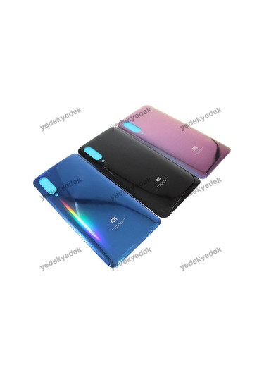 Xiaomi Mi 9 Arka Kapak Yapışkanlı Pil Batarya Kapağı (448515676)