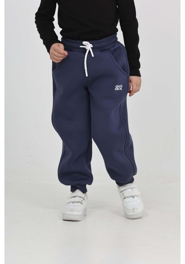 Toontoy Erkek Çocuk Cool Nakışlı Eşofman Alt İndigo