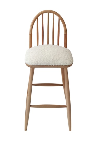 Rustica İskandinav Bar Sandalyesi Natural