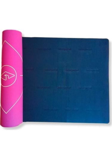 Geborgenheit Classic Seri Kauçuk Poliüretan Pilates Yoga Matı - Fuşya