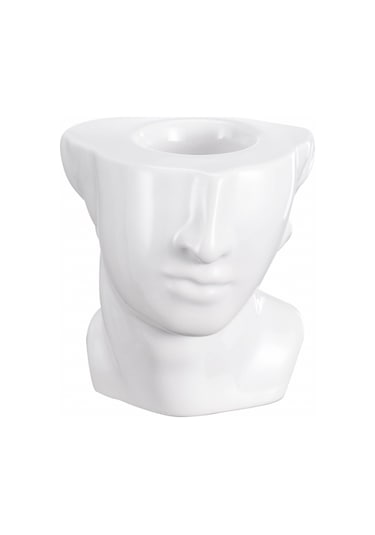 Karaca Home Daring Dekoratif Mumluk Beyaz 300.23.01.0361