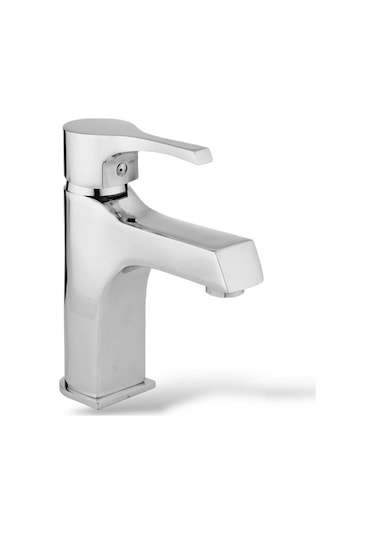 Sardıcı Lotus Sabit Lavabo Bataryası Aç - Kapa Lavabo Musluğu Krom