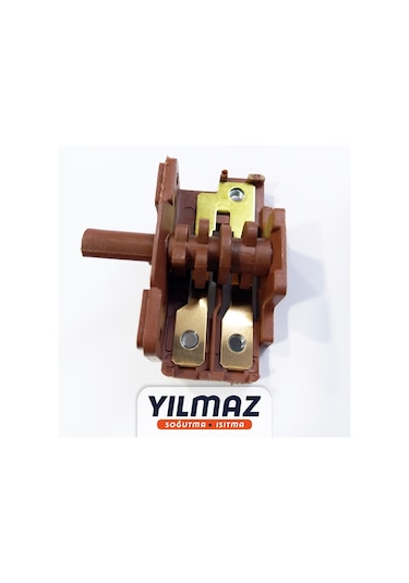 Elektrikli Şofben Komütatör + Switch (Siviç) - Soketli