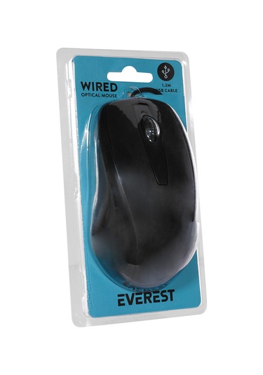 Everest Sm-207b Usb Siyah 1200dpi Optik Mouse