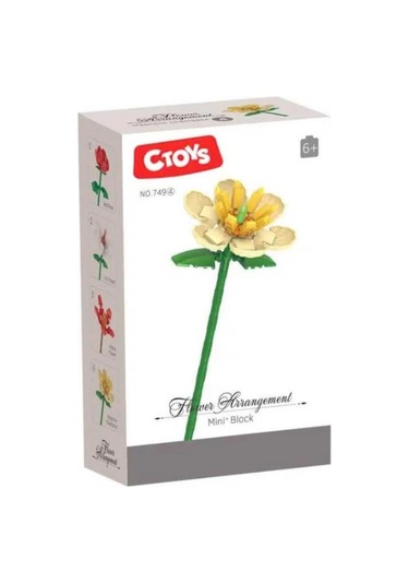 Ctoys Flower Arrangement Mini Blok Magnolina Champaca - Ctoy-749