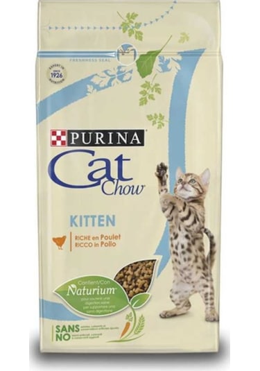 Purina Cat Chow Kitten Tavuklu Yavru Kedi Maması 15 KG