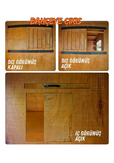 Mandu Ahşap Güvercin Kümesi