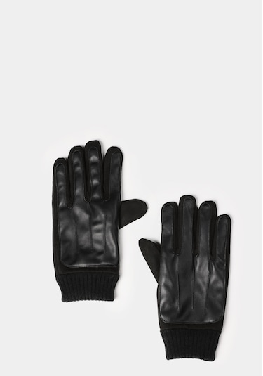 Colins Erkek Siyah Eldiven Cl1077006 Q1.v1 Blk Siyah